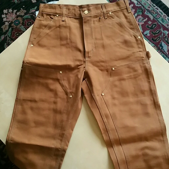 New w/o tags Carhartt double-front duck pants - Picture 1 of 2